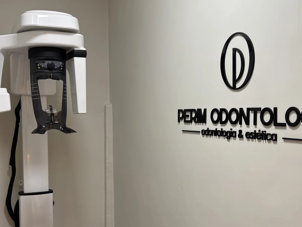 Raio X panorâmico próprio da Perim Odontologia